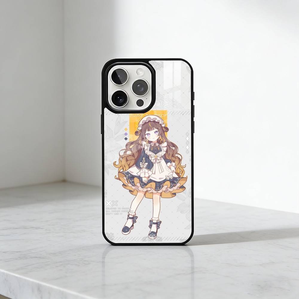 HOLO Characters On Lolita Phone Case For iPhone17,16,15,14,13 Plus,Pro Max Magnetic For Magsafe Wireless Charging
