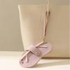 Hanging Sunglasses Case Pu Leather Eyeglasses Bag Portable Glasses Bag