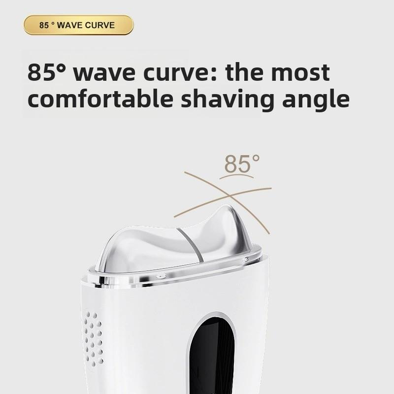 Dispositivo de masaje facial eléctrico con luz LED y terapia de calor para lifting reafirmante