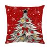 Christmas Pillow Cover for Home Sofa Atmosphere Printed Pillow Cover Christmas Cushion Cover New Style
