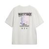 Li Ning Wade Series Comfortable Letter Loose Short Sleeve T-Shirt Men tops AHSW121-6