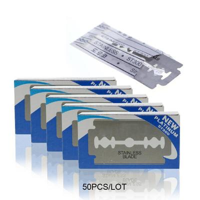 50pcs Razor Blades Safety Razor Blades To Shave Blade To Razor For Men Lames De Rasoir Barber Blade