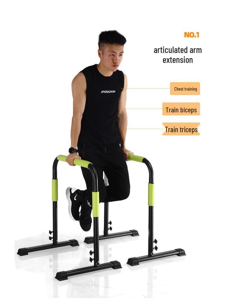 Indoor Pull-up Bar & Push-up Trainer: Split Single/Double Parallel Bars for Flexion & Extension Workouts