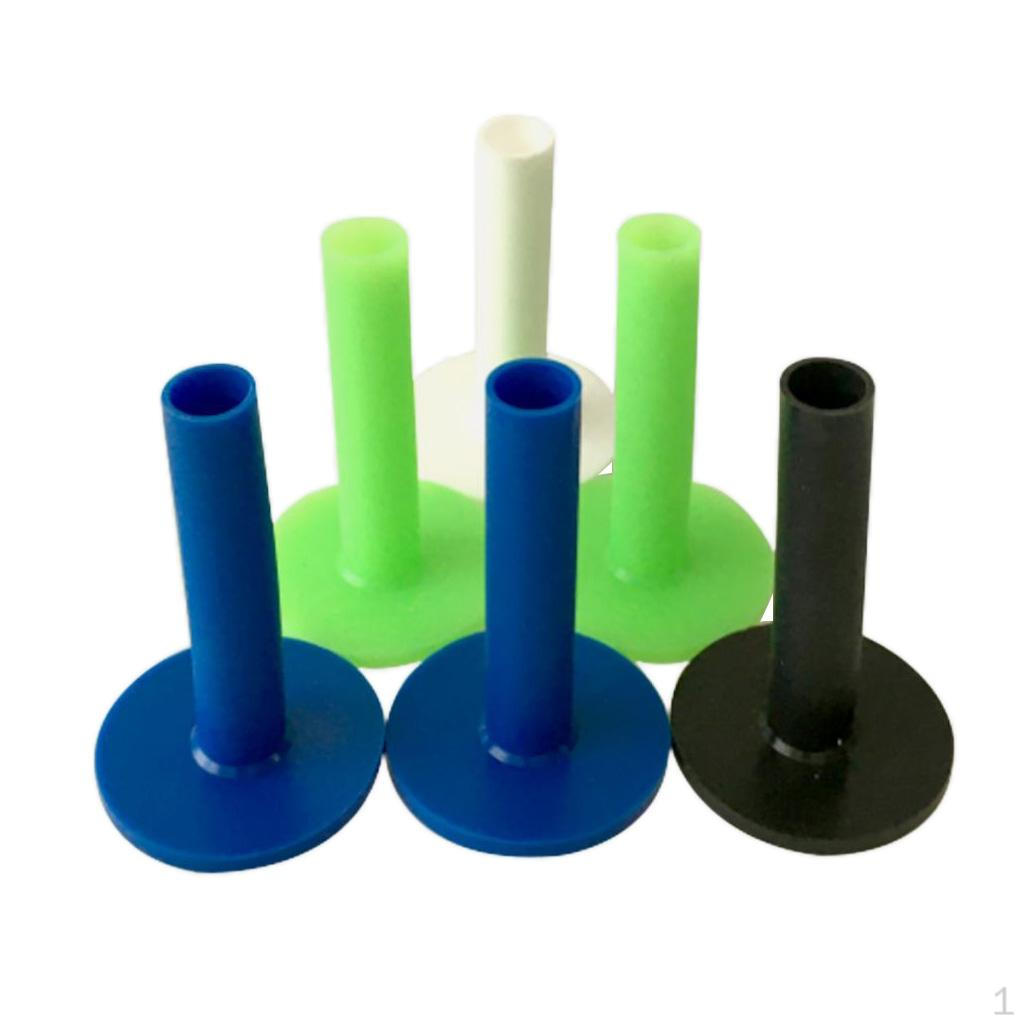 Professional Golf Rubber Tees Driving Range for Practice Mat Golfer Select Sizes