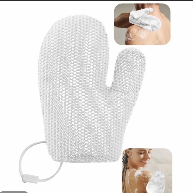 New Honeycomb TPU Exfoliating Shower Glove - Quick-Drying Body Scrubber Sponge For Bathroom