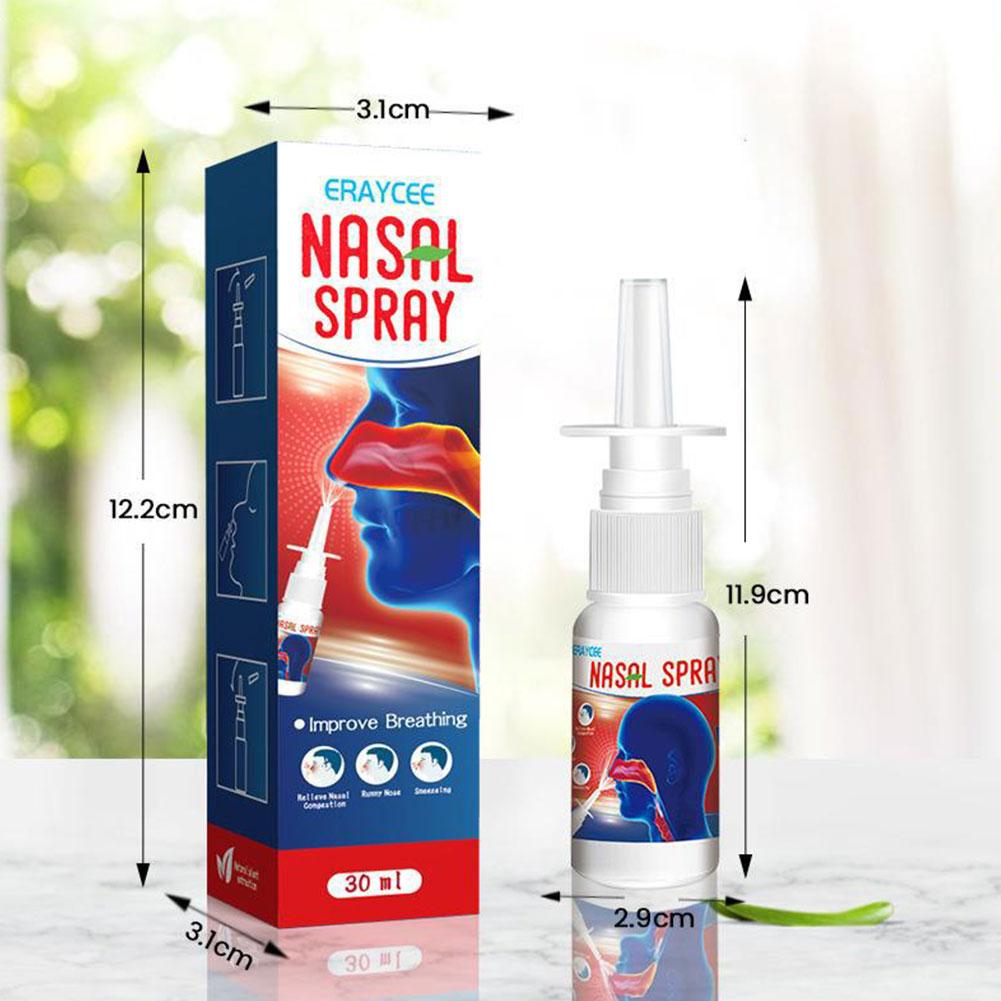 Herbal Nasal Spray Natural Nose Spray For Reduce Snoring Nasal Cleaning And Hydration 1.01oz Nose Spray Breathe Good Sleep