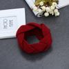 Winter Women Warm Twist Headwear Vintage Knitted Headband Crochet Hair Band