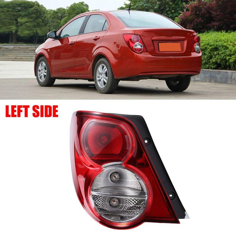 Car Rear Bumper Tail Lamp Driving Stop Brake Light For Chevy Sonic 4D Aveo 4D 2011-2013