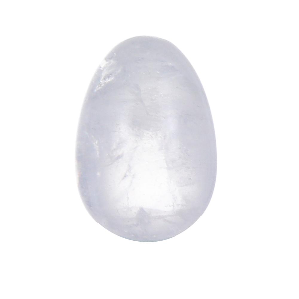 for Collection Natural Black Obsidian White Crystal Egg Pattern Natural Stone Healing Mini Ornament Healing Stone