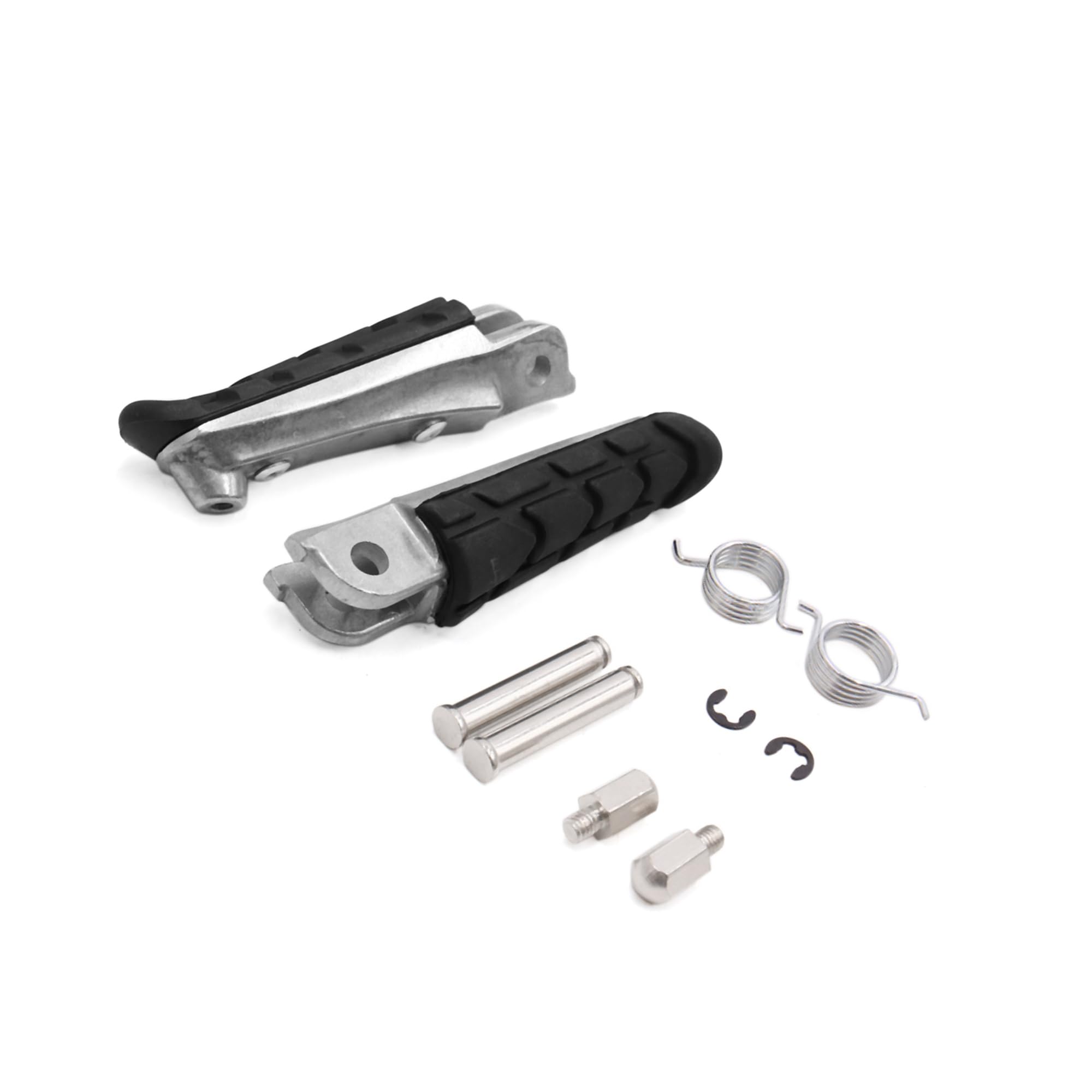 

ACROPIX 8mm Billet Burst Mail Mount Foot Pegs Motorcycle Foot Pedal Pegs - Set of 2