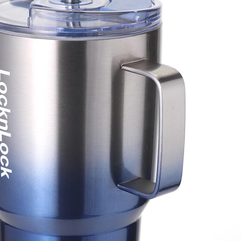 LocknLock 800ml Dual-Drink Insulated Tumbler