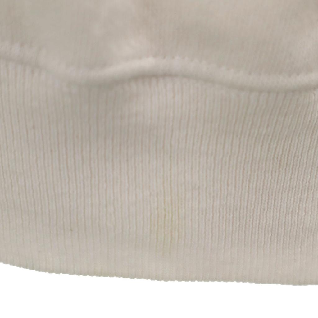 Hanes 80s 90s Old LAUREL BURCH Cat Long sleeve sweat trainer L white Cat Men's Used