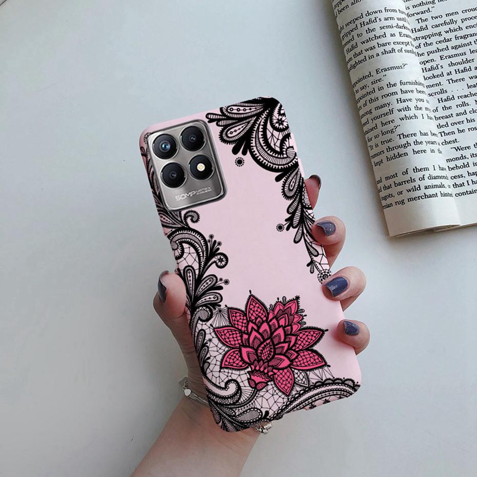 For Realme Narzo 50 Case RMX3286 Cute Painted Soft Silicone Back Cover for OPPO Realme Narzo 50 Phone Case Bumper Narzo50 Coque