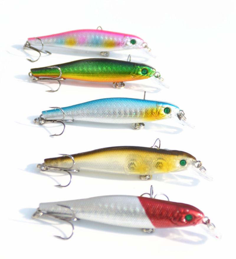 New Small 8.8cm/7g Minnow Sea Fishing Lures - Long-Tongue, Realistic, Vibrant Colors