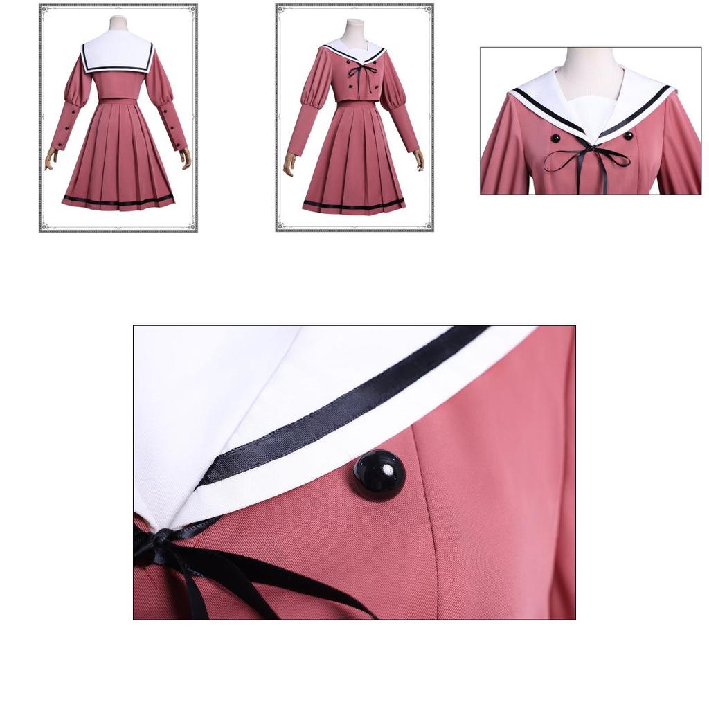 The Fragrant Flower Blooms With Dignity Kaoru Ko Cosplay School Uniform Costume For Anime Fans With Polyester Fabric For Daily Wear