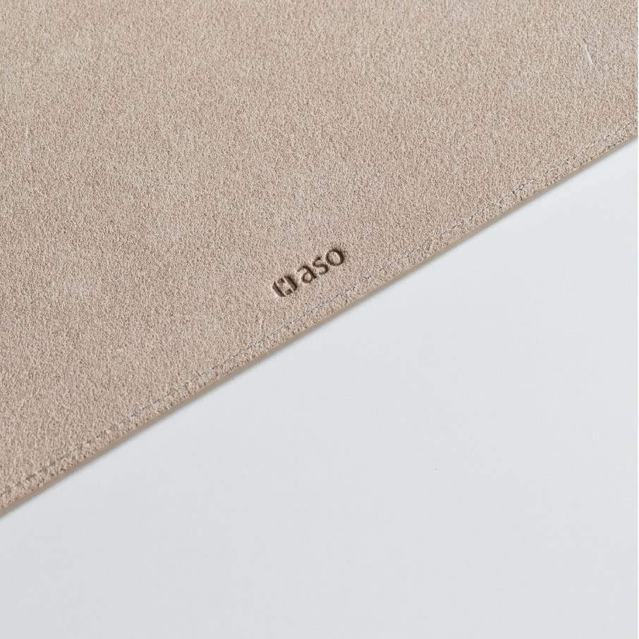 Genuine Leather Minimalist Premium Just Right [aso] Mousepad, Design, Brand-Free, Quality, Size, bo-mp269 (Navy)