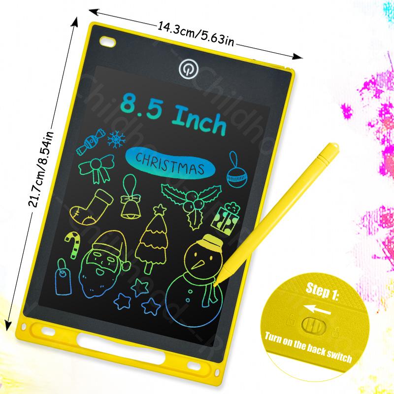 

8.5 inch Electronic Writing Board Drawing Tablet LCD Screen Handwriting Pad Writing Digital Graphic Toys for kids Christmas gift