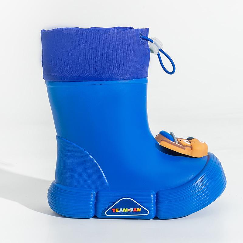 Paw Patrol Children's Rain Boots Boys Girls Non-Slip Lightweight Mid-Calf Rubber Shoes Kids Baby All-Season Rain Boots Baby Water Shoes