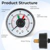 ECX2712B1 Pressure Gauge For Hayward Pool Filter De Cartridge And Sand Filters Xstream ECX2712B1 With Dial