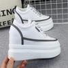 Height Increasing Insole Women's All-Match Platform Muffin Small White Shoes Net Red Man Height Increasing Skinny Non-Slip Shoes