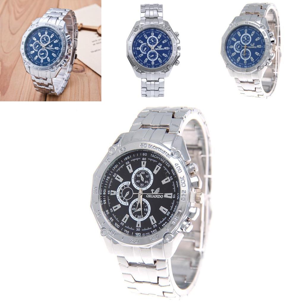 Mens Alloy Watch With World Time Function For Adults Street Style Gift