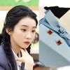 HEFANG Cute Five Blessings Necklace: Smiling Face Enamel Pendant for Women, High-End Luxury Clavicle Chain Fashion Accessory