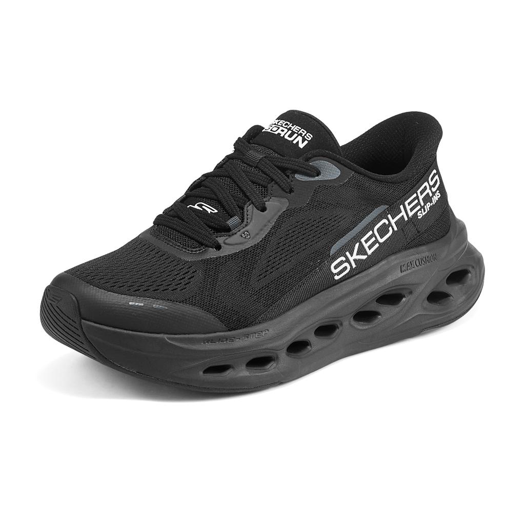 Skechers MAX DEMPING GLIDE STEP Lage top Casual Training Sprint Stadsverkeer Hardloopschoenen Heren 220421-BBK