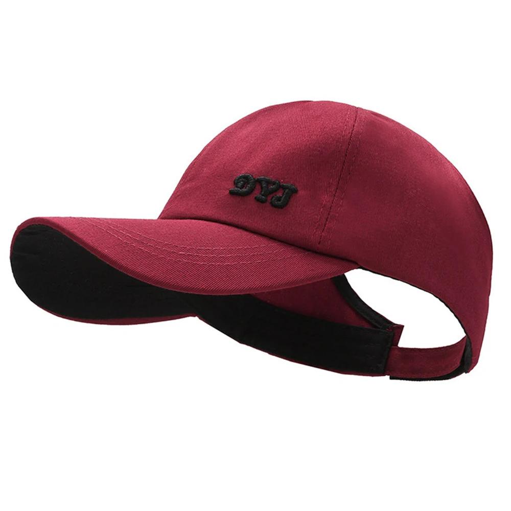 Summer High Ponytail Baseball Cap Women Casual Sports Running Snapback Hat Unisex Outdoor Camping Travel Sun Visor Hats