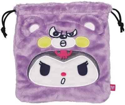 Skater Boa Bağcıklı Çanta Kuromi Sanrio Bağcıklı Çanta 25,5 x 20 cm ZKT1-A