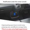 For Honda N-BOX JF5 JF6 Car Copilot Door Slot Storage Box Tray Pad Silica Gel Organizer Interior Accessories Tidying Black