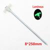 OEING Luminous Outdoor Camping Tent Stakes (18-Pack)