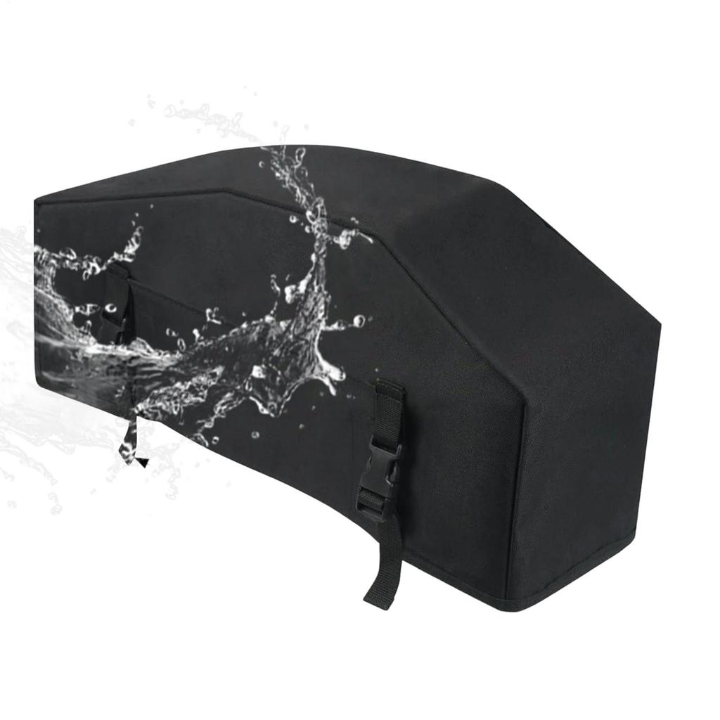 Winch Protection Cover UV Protector Adjustable Straps Oxford Waterproof Dust Cover For Snow Automobile Automotive Car Outdoor