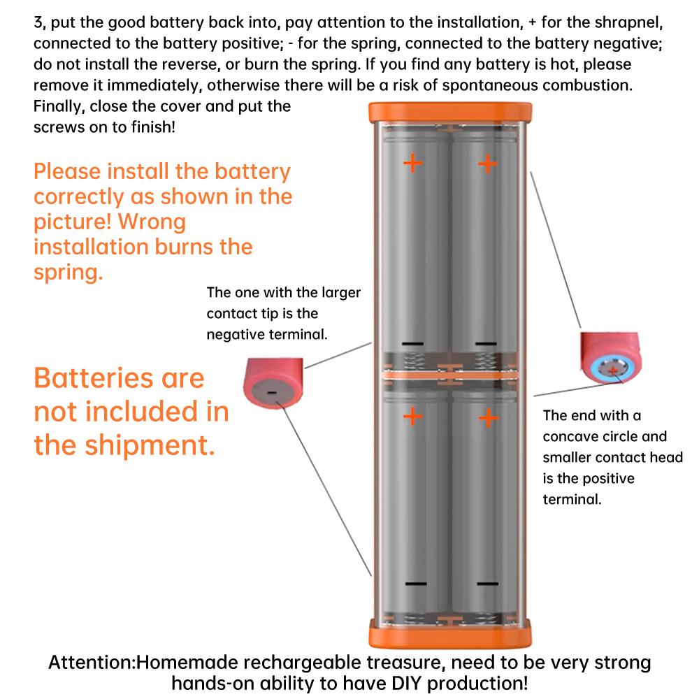 Корпус Power Bank DIY 21700 Защита от перезаряда и короткого замыкания Без пайки Быстрая зарядка Зарядное устройство Корпус