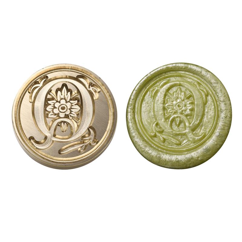 Wax Seal Copper Head Curlicue Vintage 26 Letters DIY Scrapbooking Vintage Wax Sealing Stamp Invitation/Envelop Gift