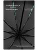 Automatic Large Windproof Umbrella - Dual-Use, Reinforced, Sun Protection & Folding Design