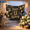 Glitter Party Backdrop 1pc - Celebration Decor
