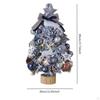 Mini Desk Christmas Tree with Lights,Small Artificial Tree,Lighted Tabletop