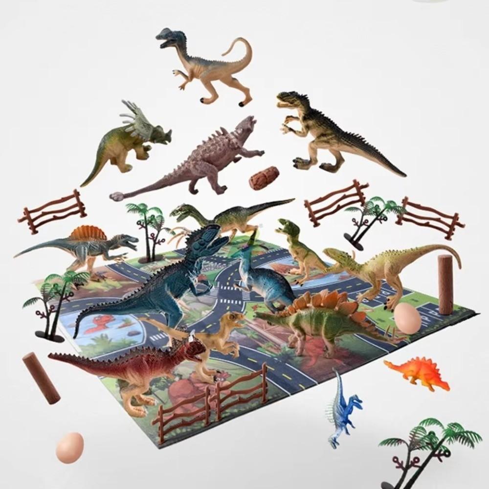 PVC Dinosaur Figure Set Tyrannosaurus Realistic Dinosaur World Toys Dinosaur Figurines Kids