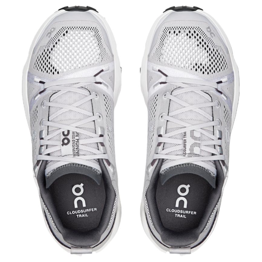 ON  Cloudsurfer Trail Frost White Women Sneakers Grey 3WE10100622