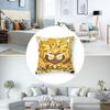 Cookie Run Kingdom Pillow Case 45x45cm - 3D Print Gaming Merch Soft Polyester Fiber Sofa Cushion Cover, Festival Gift for Gamers