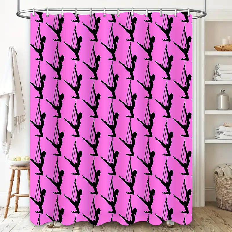 Bathroom Shower Curtain Nature Tree Forest Landscape Scenic Backdrop Home Decor Washable Waterproof Fabric