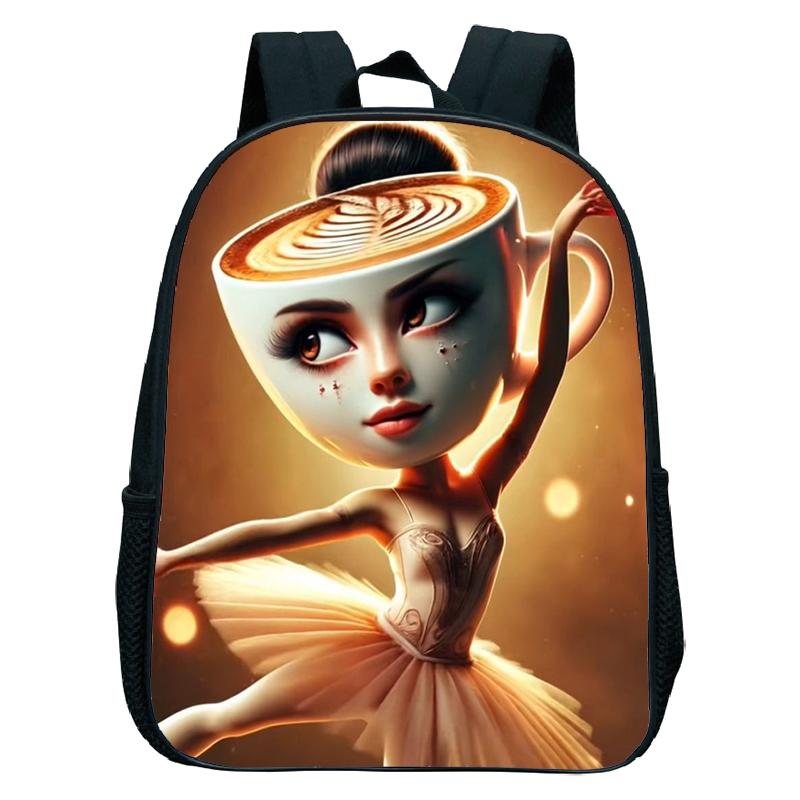 Italian Brainrot Backpack Toddler Boys Kindergarten Bag Cartoon Cappuccino Saaassino School Bags Boys Girls Animals Bookbag Gift