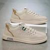 Men's Casual Board Shoes Autumn Versatile Lightweight Soft Bottom Waterproof White Trendy Shoes Men's Flight Fighter Boots