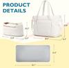 Diaper Bag Tote Bag With Stroller Storage Bag Large Capacity Baby Bag With Diaper Changing Pad Filling Bag