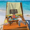 Cartoon Towel B-Bobs B-Burger-S Soft Pool Travel Fitness Shower Cool Camping Quick Classic Drying Sports Beach Towel Gift
