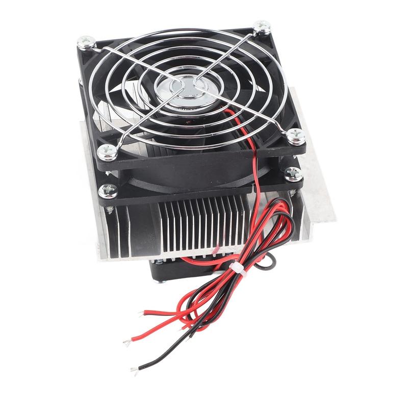 XD‑35 Thermoelectric Peltier Plate Module Cooling System DIY Kit for Small Space Cooling Electrical Equipment Peltier Cooler