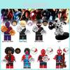 Xinhong G0124 Superhero Series Space Spider Small Particle Children's Building Blocks Toy Bag