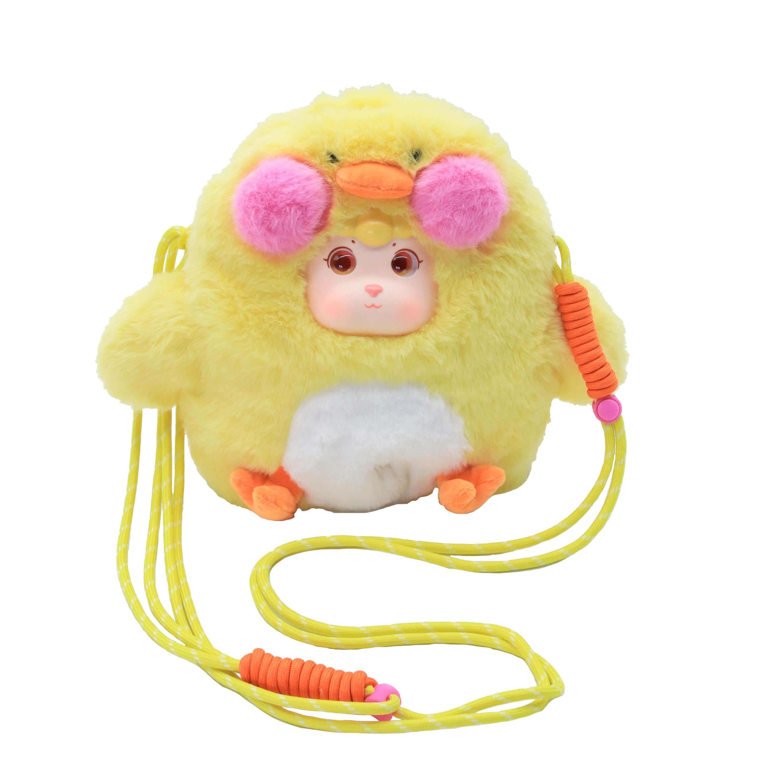 

FRIENDSHEEP Fluffy Shoulder Bag [Lemon Duck]