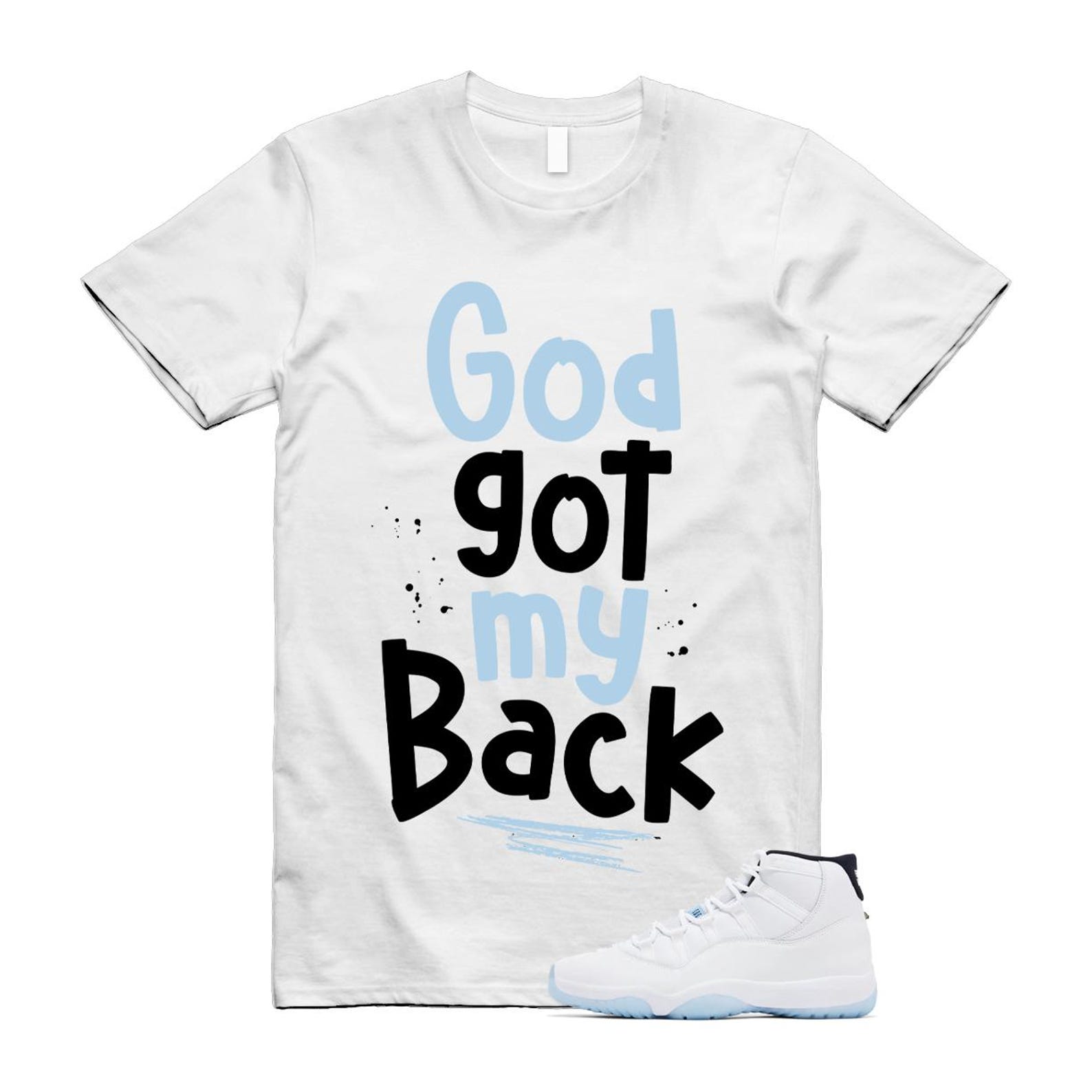 11 Legend Blue White Black 2024 T Shirt Match GOD 2XL