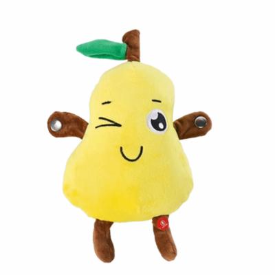 Unique Creative Fruit Induction Metronome Cute Soft Fruit Music Modes Sensory Music Rhythm Stuffed Music Perception